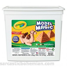 Crayola 232412 Model Magic Modeling Compound Assorted Natural Colors 2 lbs. B008BV6GTY